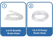 Dehumidifier drain pipe